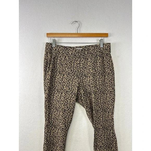 Old Navy Stevie Leopard Print Leggings Pants Women's Size‎ L - Picture 4 of 9